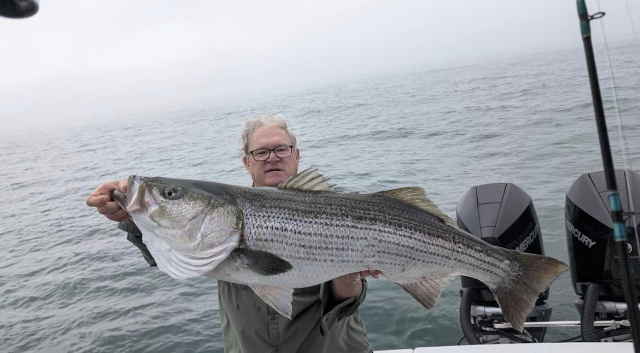Rhode Island Striped Bass Fishing